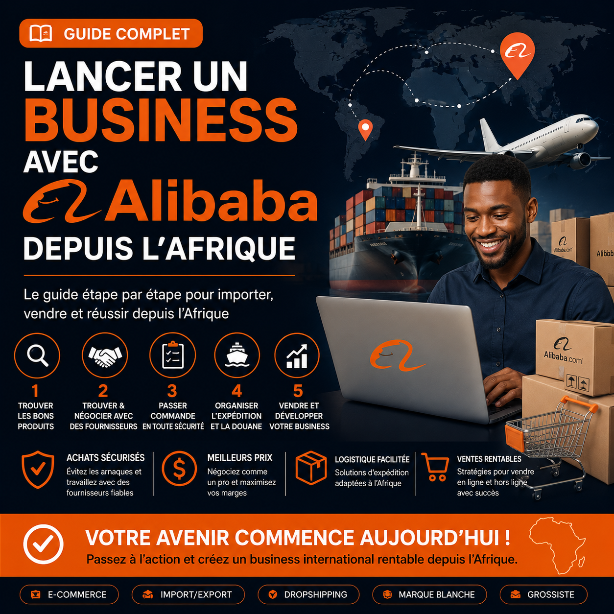 Guide complet pour lancer un business avec Alibaba depuis l afrique