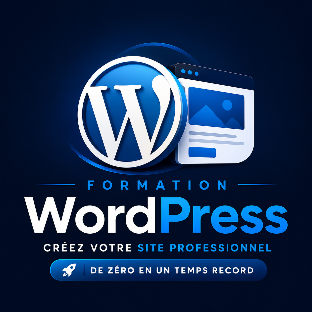 🚀 Formation WordPress : Créez Votre Site Professionnel de Zéro en Un Temps Record